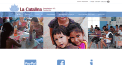 Desktop Screenshot of lacatalinafoundation.org
